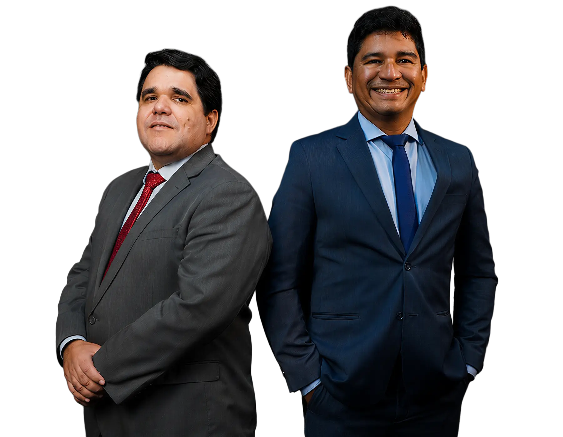 Sócios Dr. Moreira e Dra. Pimenta da Moreira & Pimenta Advogados